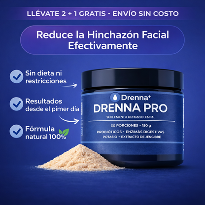 DRENNA PRO I El suplemento que te devuelve tu rostro