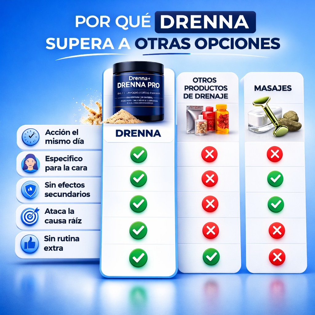 DRENNA PRO I El suplemento que te devuelve tu rostro